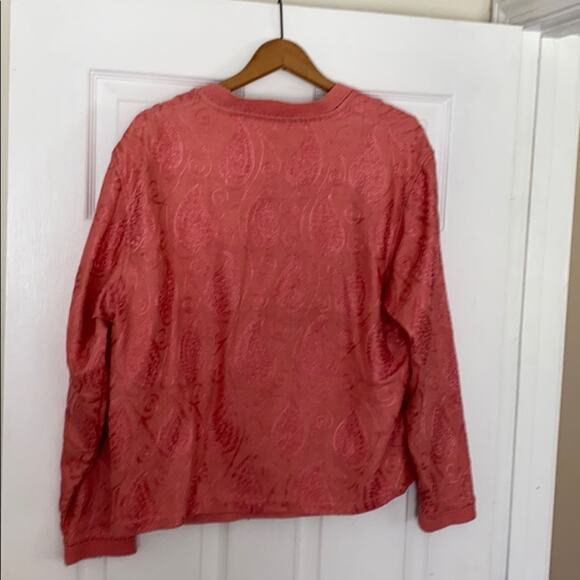 IB Diffusion M silk embroidered pant suit - Picture 5 of 9